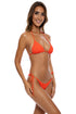 Luli Fama Diamond Girl Seamless Wavy Ruched Back Tie Side Bottom